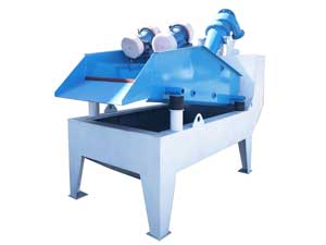 Fine sand recovery machine